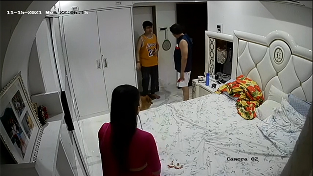 Hot Couple Strip – Trail Dresses Hidden CCTV Cam Part 2